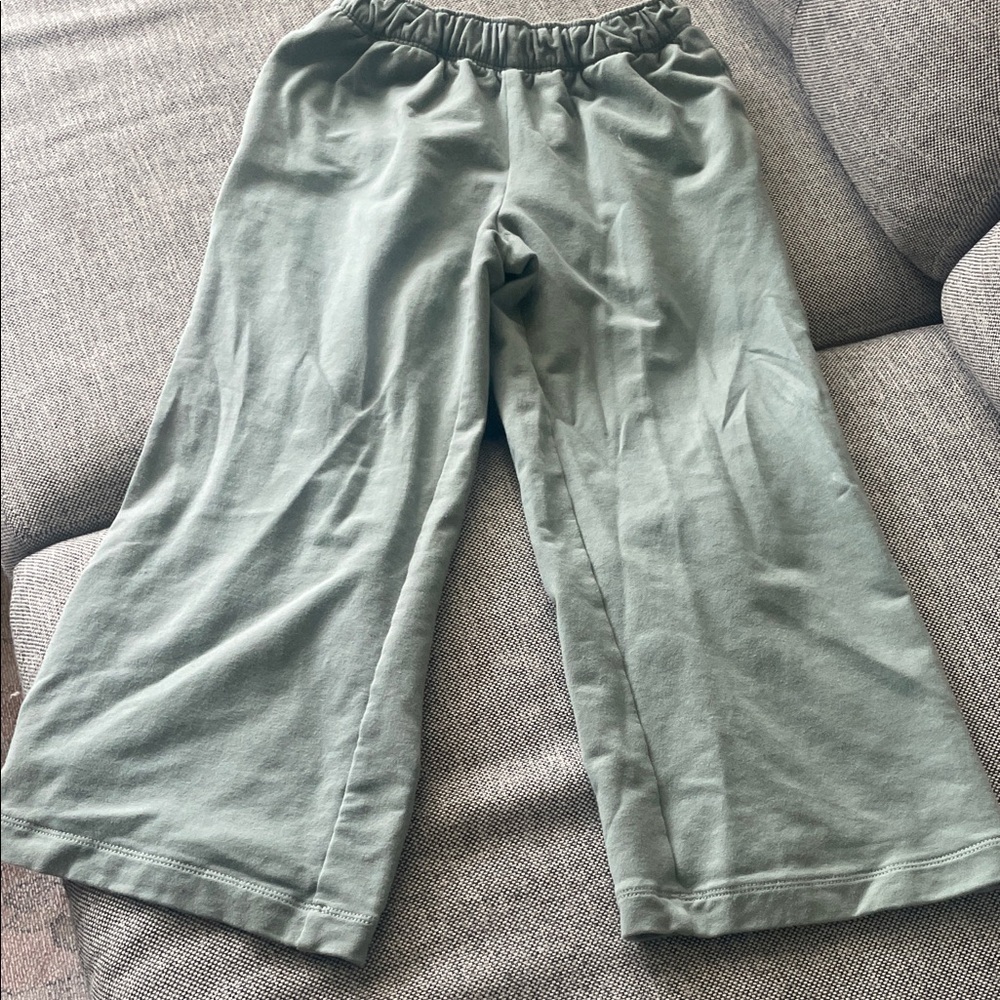 Athleta Girl wide-legged sweat pants